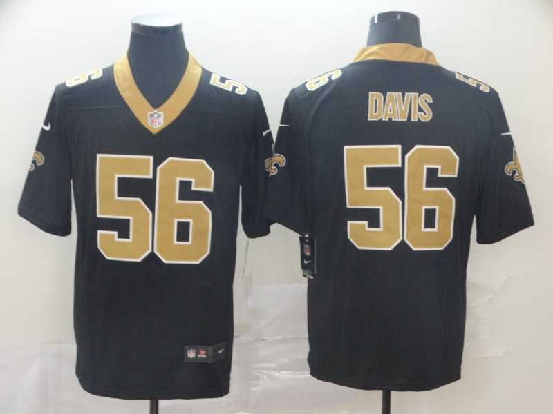 Nike Saints 56 DeMario Davis Black Vapor Untouchable Limited Jersey,We sell and wholesale Nike Saints 56 DeMario Davis Black Vapor Untouchable Limited Jersey on line form chian!